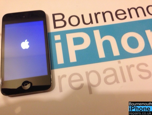 iPod Touch 4th Generation with new touchscreen / LCD assembly fitted.