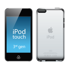 Apple iPod 3rd Generation, screen repair, headphone repair, cracked screen
